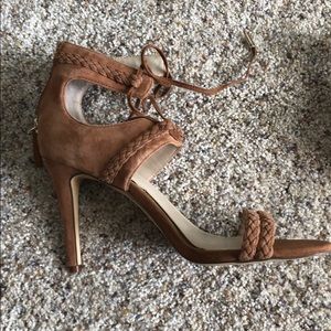 WHBM light brown heels